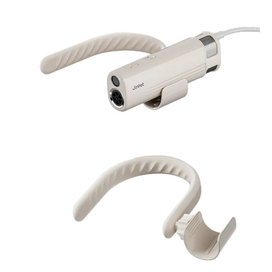 Pet hair dryers can be worn around the neck to free your hands